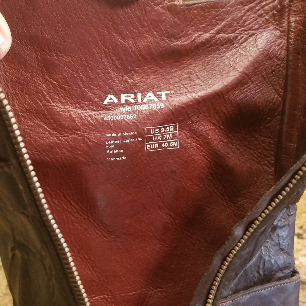 ARIAT Dame Alta Leather Riding Boots - Picture 5 of 6